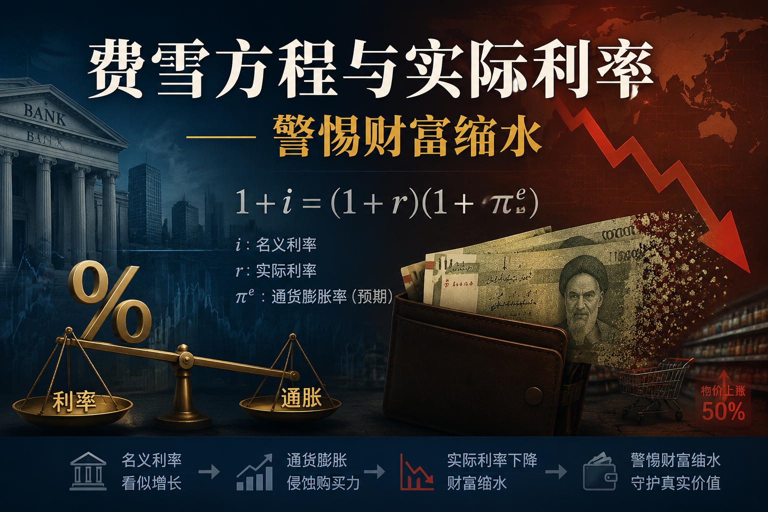 费雪利率方程与实际利率——警惕财富缩水
